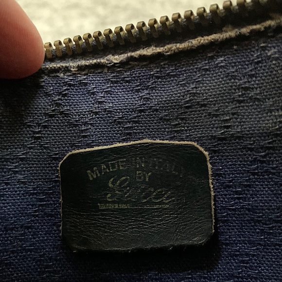 GUCCI Shoulder Bag vintage GG Supreme Navy blue - Picture 13 of 15